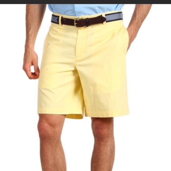 Vineyard Vines Other - Vineyard Vines Yellow Club Short Size 33